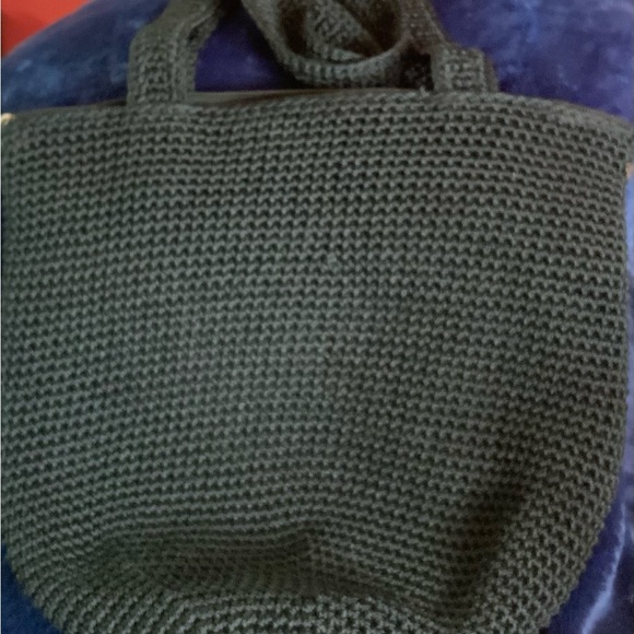 Black SAK Handbag w/ Handcrafted Geishas Hand-stitched Appliqué - Picture 10 of 10